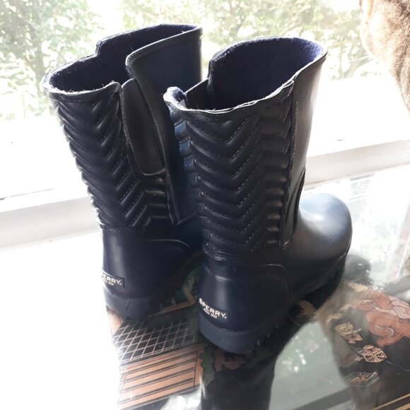 Sperry Topsider Waterproof Rubber Lined Boots - Picture 5 of 8
